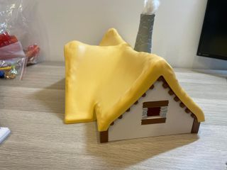 Casa Playmobil tejado amarillo