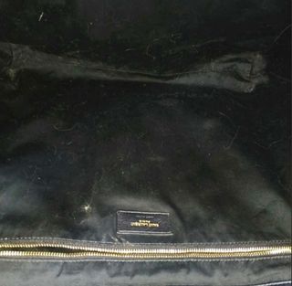 Bolso Tote Acolchado Saint Laurent Negro