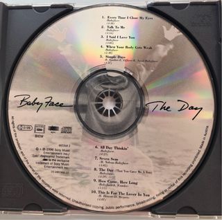 CD música Babyface The day.Nuevo a estrenar