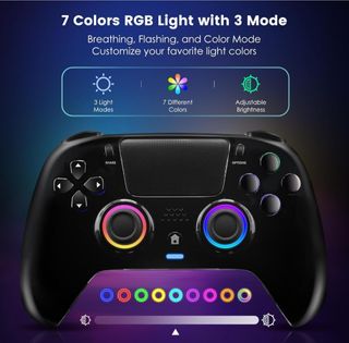 Mando PS4 Negro Compatible PS5