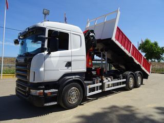 SCANIA R 420 - CAMIONES GRUAS