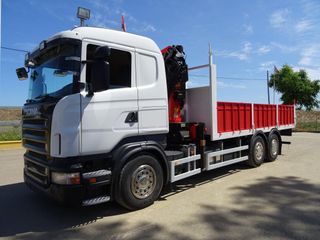 SCANIA R 420 - CAMIONES GRUAS