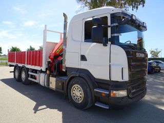 SCANIA R 420 - CAMIONES GRUAS