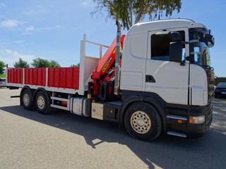 SCANIA R 420 - CAMIONES GRUAS