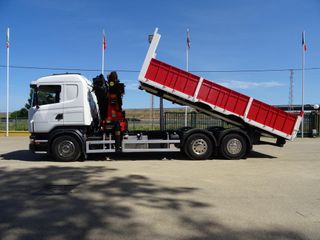 SCANIA R 420 - CAMIONES GRUAS