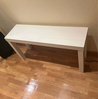 Mesa auxiliar blanca Ikea