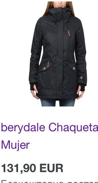 berydale Chaqueta Mujer M