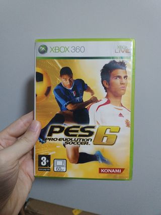 Juego Xbox 360 PES 6 Konami