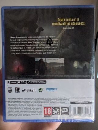 Alan Wake 2 PS5 Edición Deluxe PRECINTADO