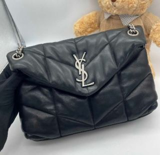 Bolso YSL Piel Cordero Negro
