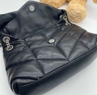 Bolso YSL Piel Cordero Negro
