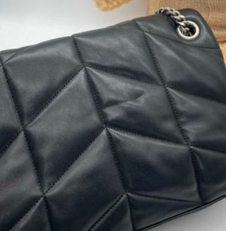 Bolso YSL Piel Cordero Negro