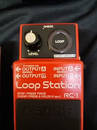 Boss RC-1 Loop Station + Adaptador Stagg
ComoNuevo