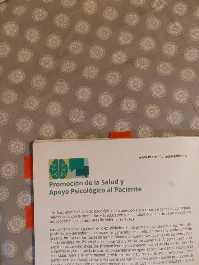Promocion de la Salud y Apoyo Psic 2019