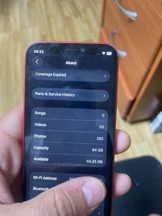 iPhone 12 mini 64 GB Rojo