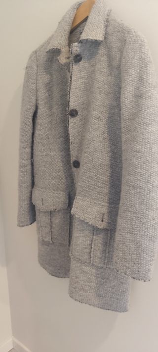 Abrigo Zara Gris