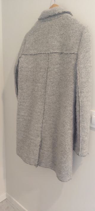 Abrigo Zara Gris