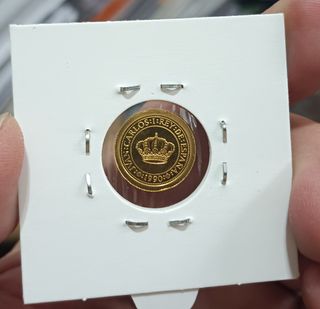 Moneda 5000 Pesetas 1990 V Centenario ORO 999 FNMT