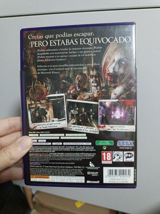 Rise of Nightmares Xbox 360 Kinect