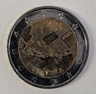 Moneta 2 Euro Croazia 2023