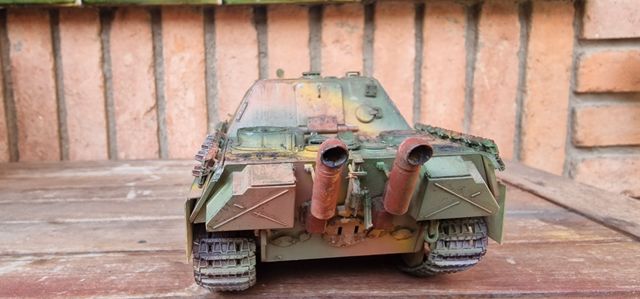 Maqueta Tanque Alemán Jagdpanther Montada