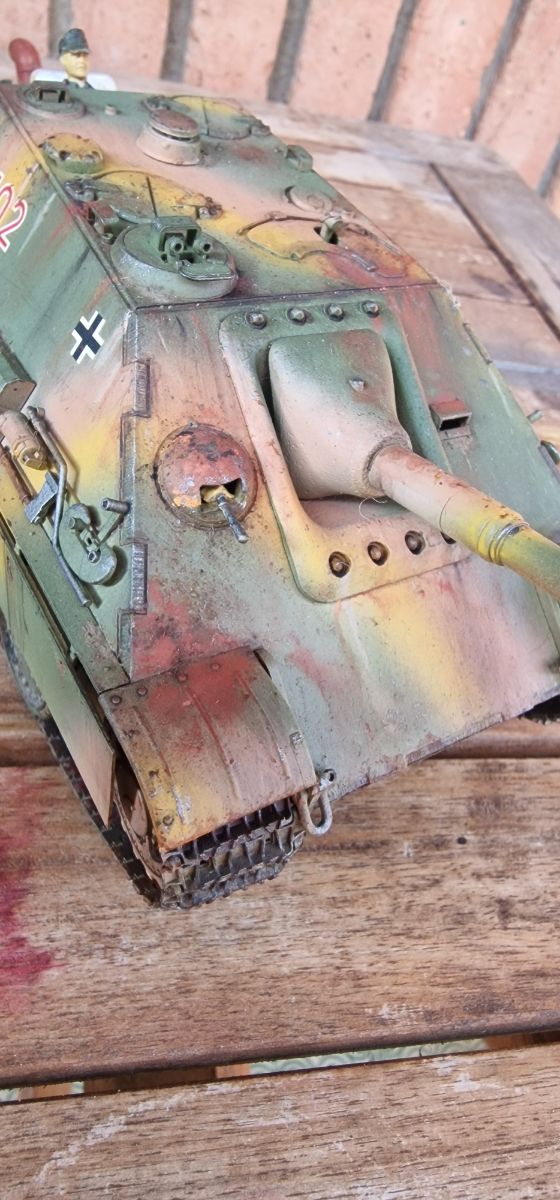 Maqueta Tanque Alemán Jagdpanther Montada