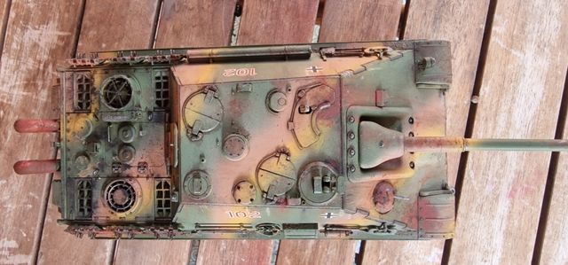 Maqueta Tanque Alemán Jagdpanther Montada