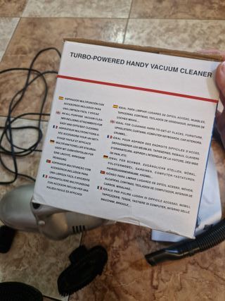Aspiradora de mano Turbo DV-188 700W