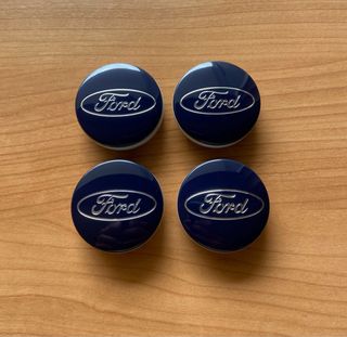 Tapabujes Ford 54mm Azul Marino (4 unidades)