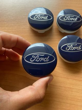Tapabujes Ford 54mm Azul Marino (4 unidades)