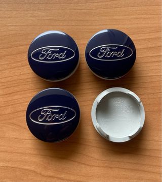 Tapabujes Ford 54mm Azul Marino (4 unidades)