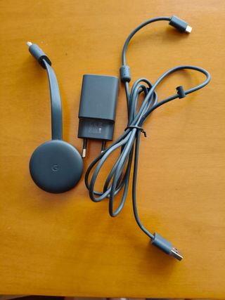 Google Chromecast Negro/Gris