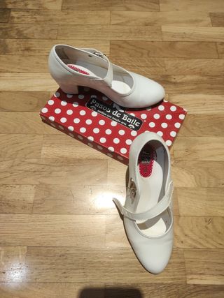 Zapatos de baile sevillanas Pasos de Baile T.34