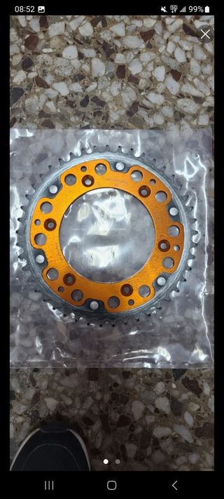 Corona original ktm Naranja