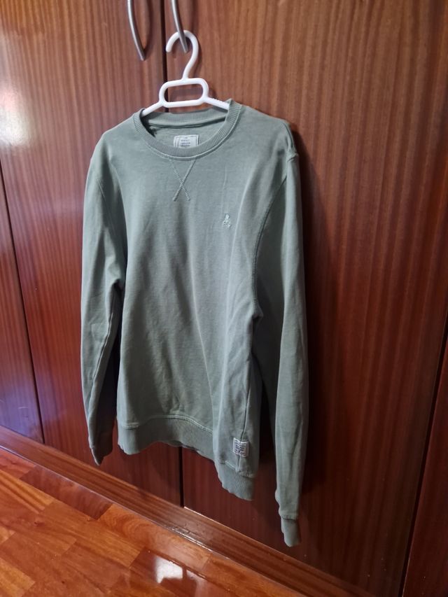 Sudadera Scalpers Verde XS amplia