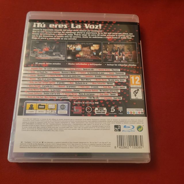 PS3 Juegos: Let's Dance, La Voz, Yoostar 2