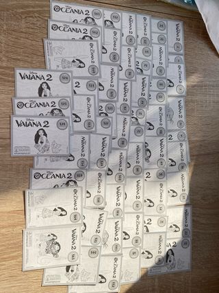 59 Cromos Vaiana 2 Disney Panini