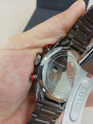Reloj Lotus Hombre Negro