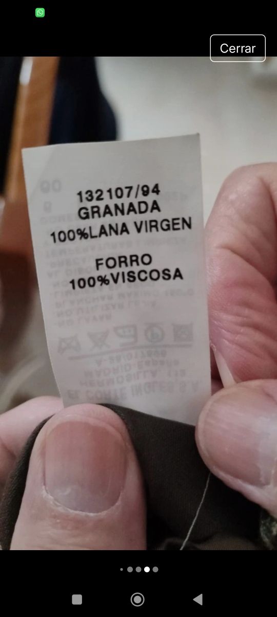 Chaqueta Emidio Tucci nueva