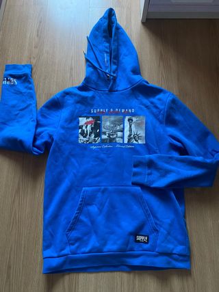 Sudadera Azul Shein Talla M