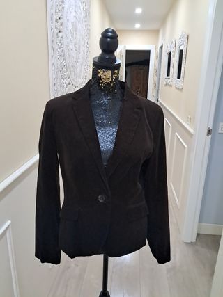 Americana marrón mujer