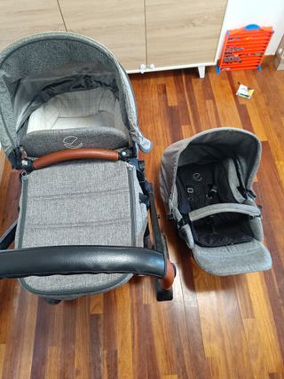 Carrito Bebé Jane Muum Gris