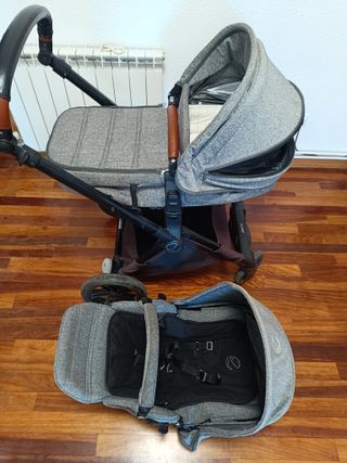 Carrito Bebé Jane Muum Gris