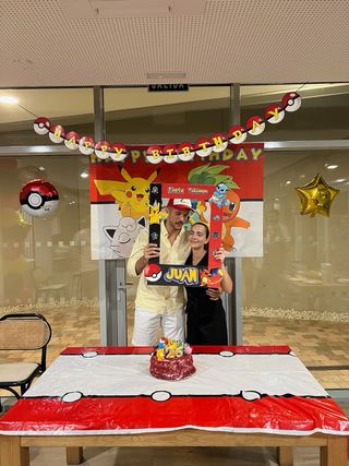 Gorro Ash y Diadema Pikachu Pokémon disfraz pareja