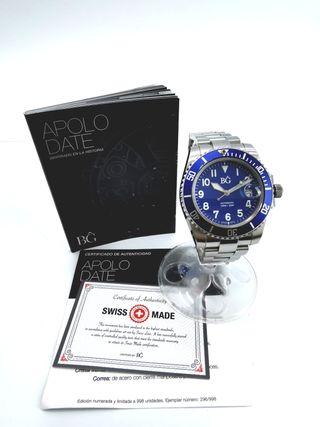 Reloj BG Apolo Date Automático 40mm Acero
