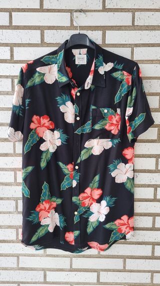 Camisa Rip Curl Estampada Floral Talla M