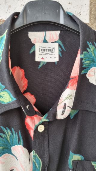 Camisa Rip Curl Estampada Floral Talla M