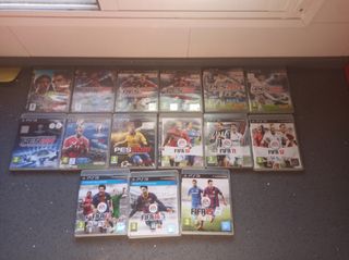 Pacchetto videogiochi FIFA e PES per PS3