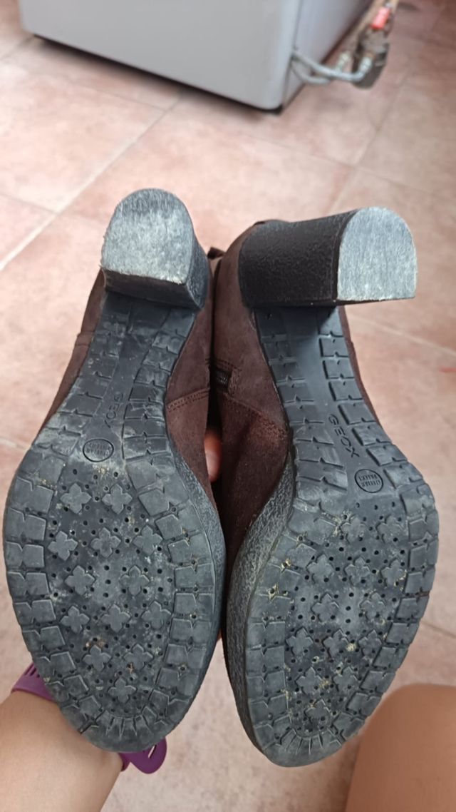 Botines Geox Mujer Marrones Talla 38
