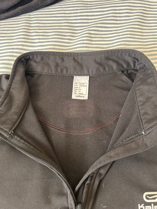 Sudadera técnica Kalenji negra